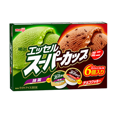 Meiji Essel Super Cup Super Match Chocolate Cookie - 6/80ML