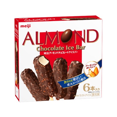 Meiji Almond Chocolate Ice Bar - 6/47ML