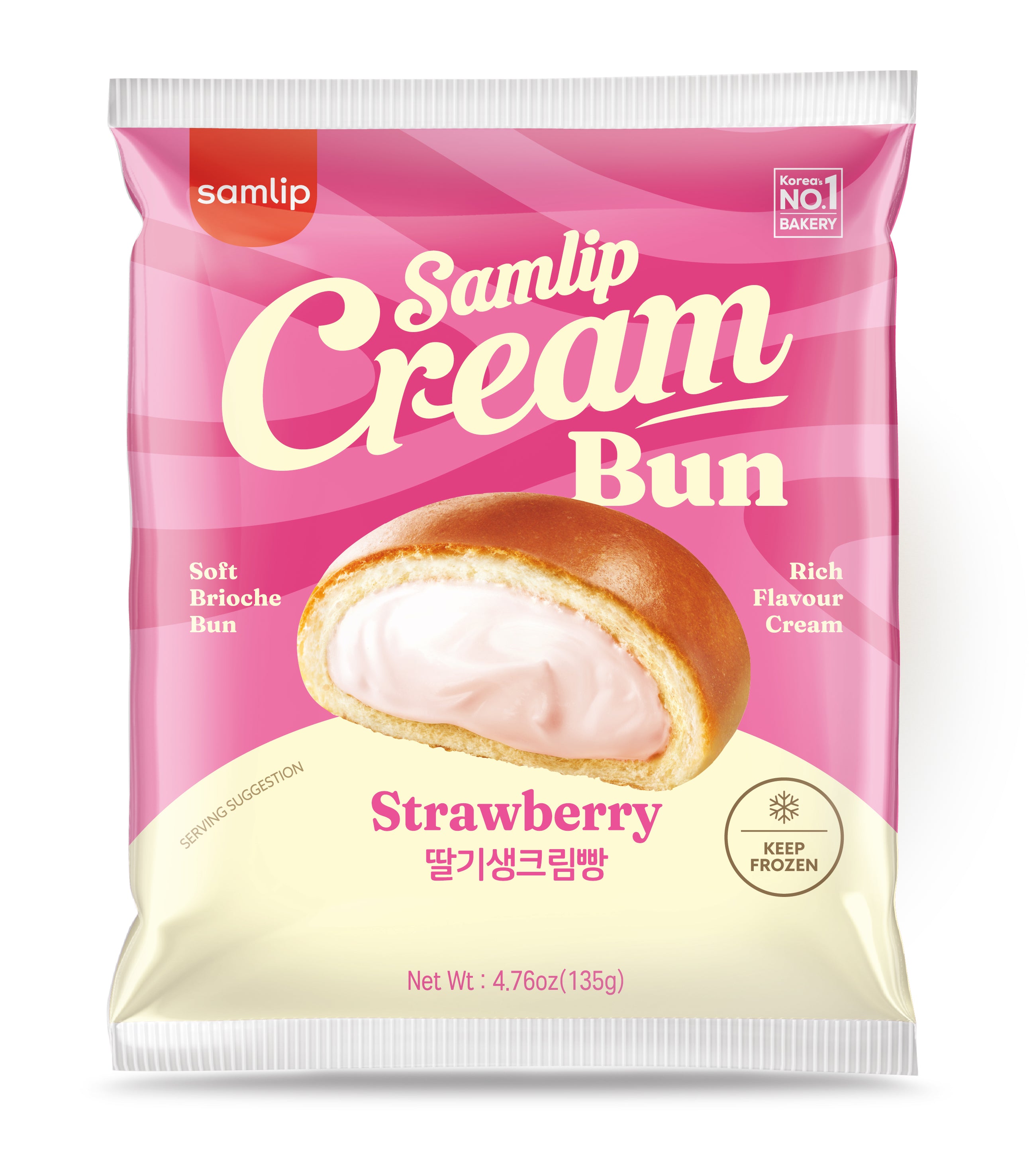 Cream Bun Strawberry - 135G