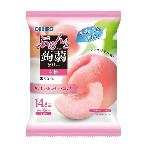 Peach Konnyaku Jelly - 120G