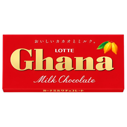 Milk Chocolate Lotte Ghana - 50G