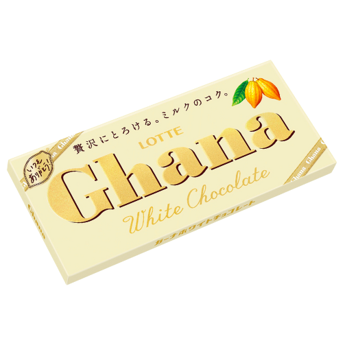 White Chocolate Lotte Ghana - 45G