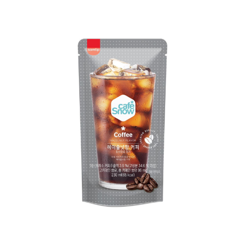 Café Snow Hazelnut Flavored Coffee - 10/230ML