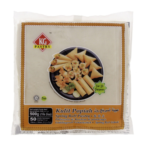 Spring Roll Pastry 8.5 215mmx215mm - 550G