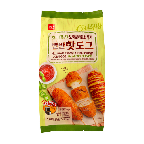 Corn Dog Cheese Fish Sausage Jalapeno - 360g