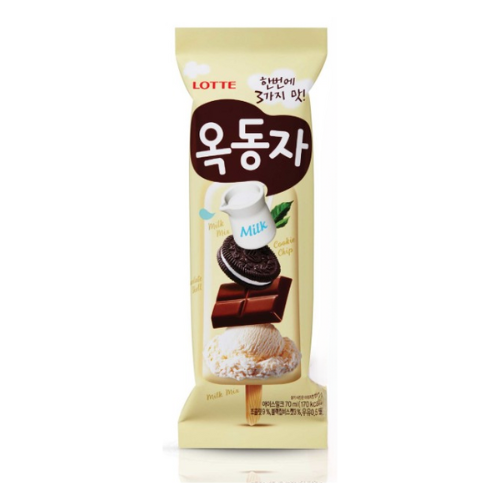 Okdongja Bar Milk - 6/70ML