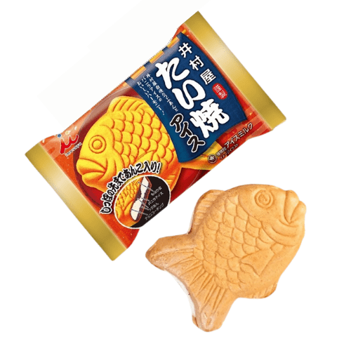 Taiyaki Ice Snack - 130ML Imuraya Confectionary Singarea Online Asian Supermarket UAE